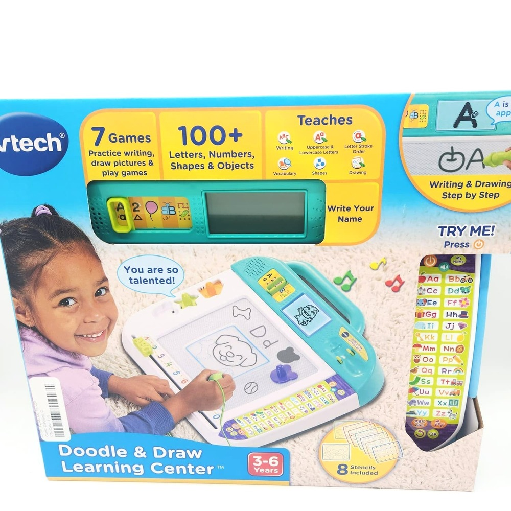 VTech Doodle & Draw Learning Board – Interactive Preschool Toy for Kids 3+